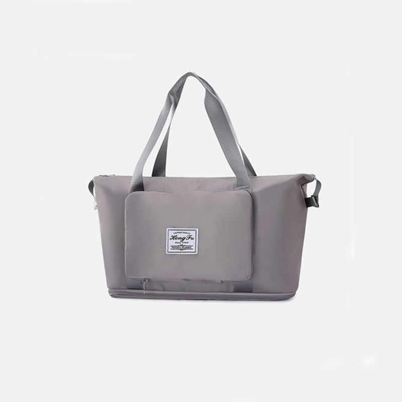 Sac de voyage pliable imperméable pour femme, sport, fitness, week-end, nuit