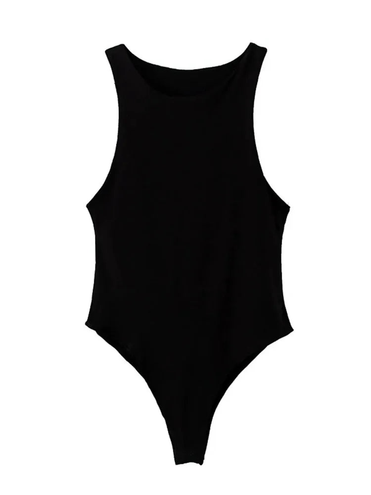 Women's sexy summer bodycon bodysuit, slim casual chic clubwear - Women's Glam Universe